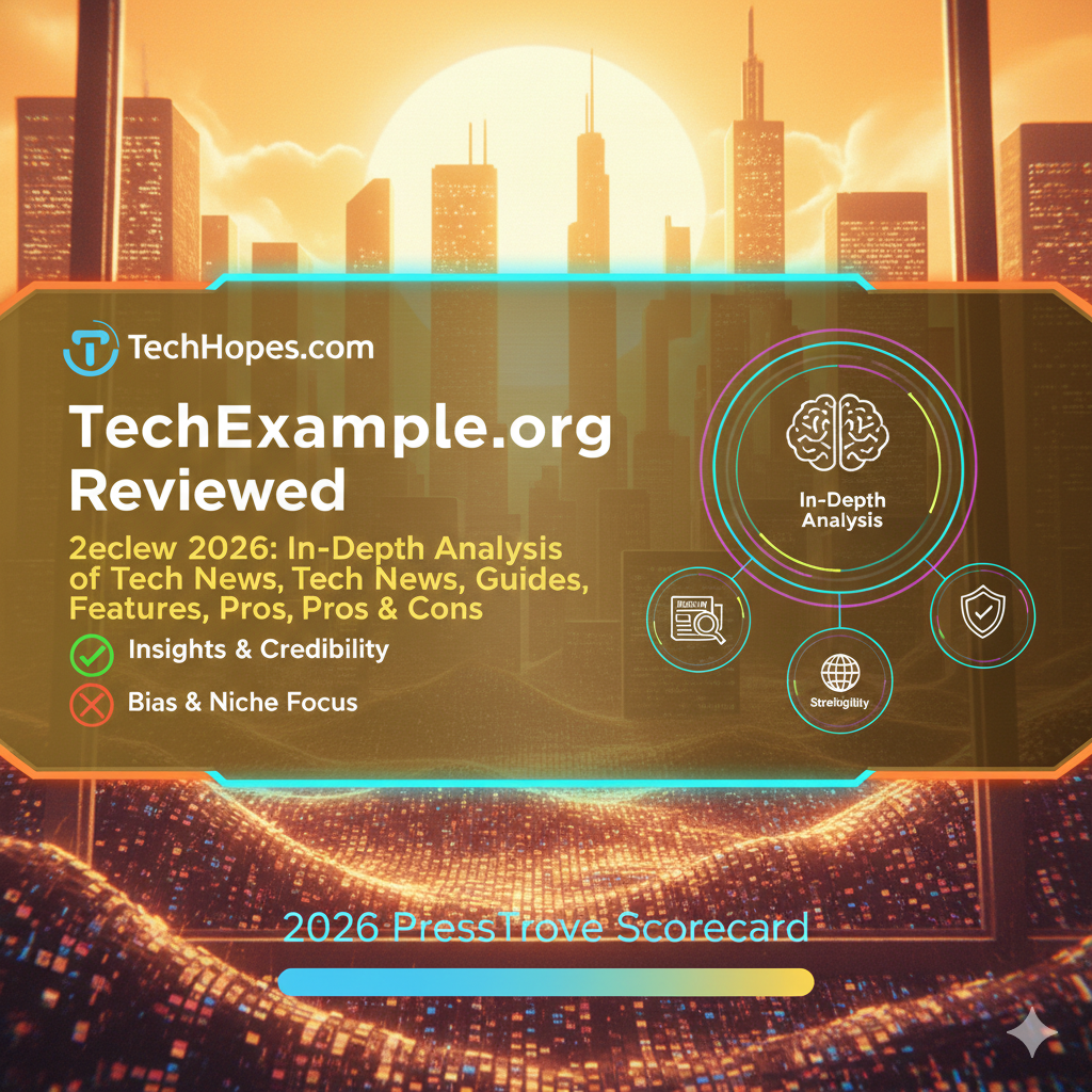 TechExample.org Review 2026: In-Depth Analysis of Tech News, Guides, Features, Pros & Cons.